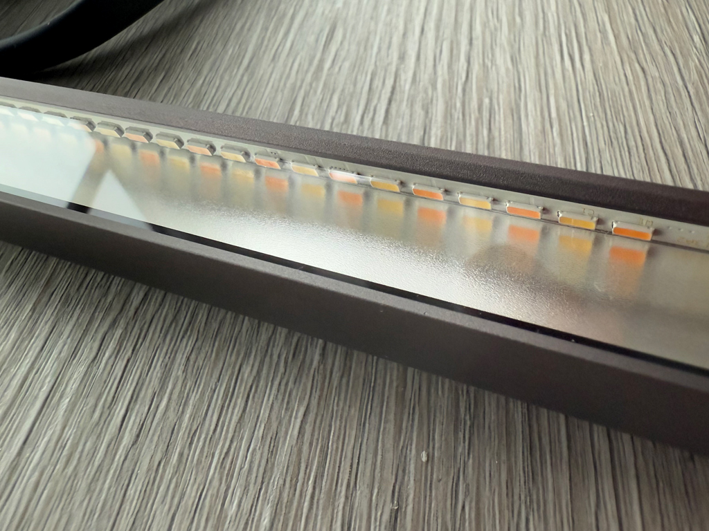 Die LEDs erlauben ein breites Spektrum.