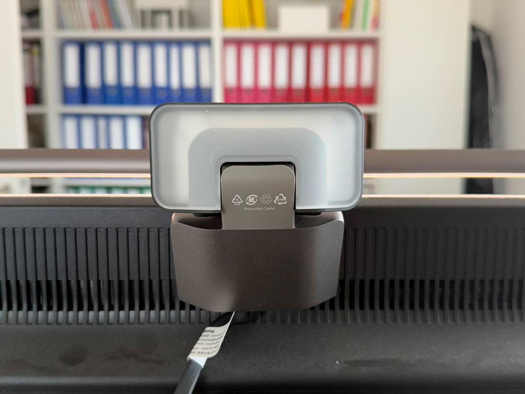 Das Backlight auf der Rückseite.