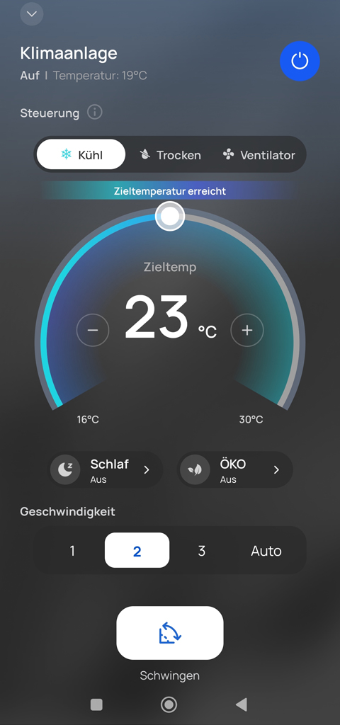 Steuerung/Klimatisierung.
