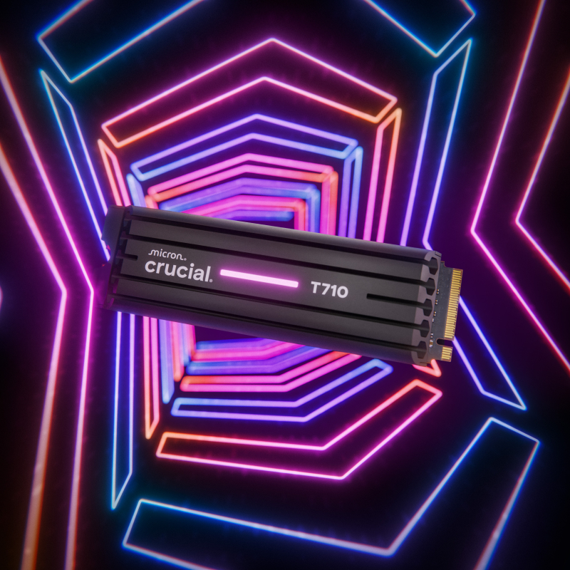 T710 SSD mit Heatsink.